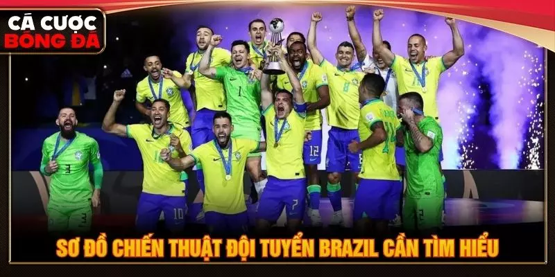 Sơ đồ chiến thuật đội tuyển Brazil cần tìm hiểu